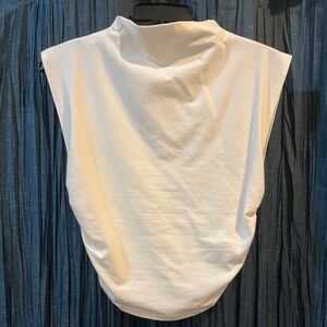 Reformation Lindy Knit Top - white